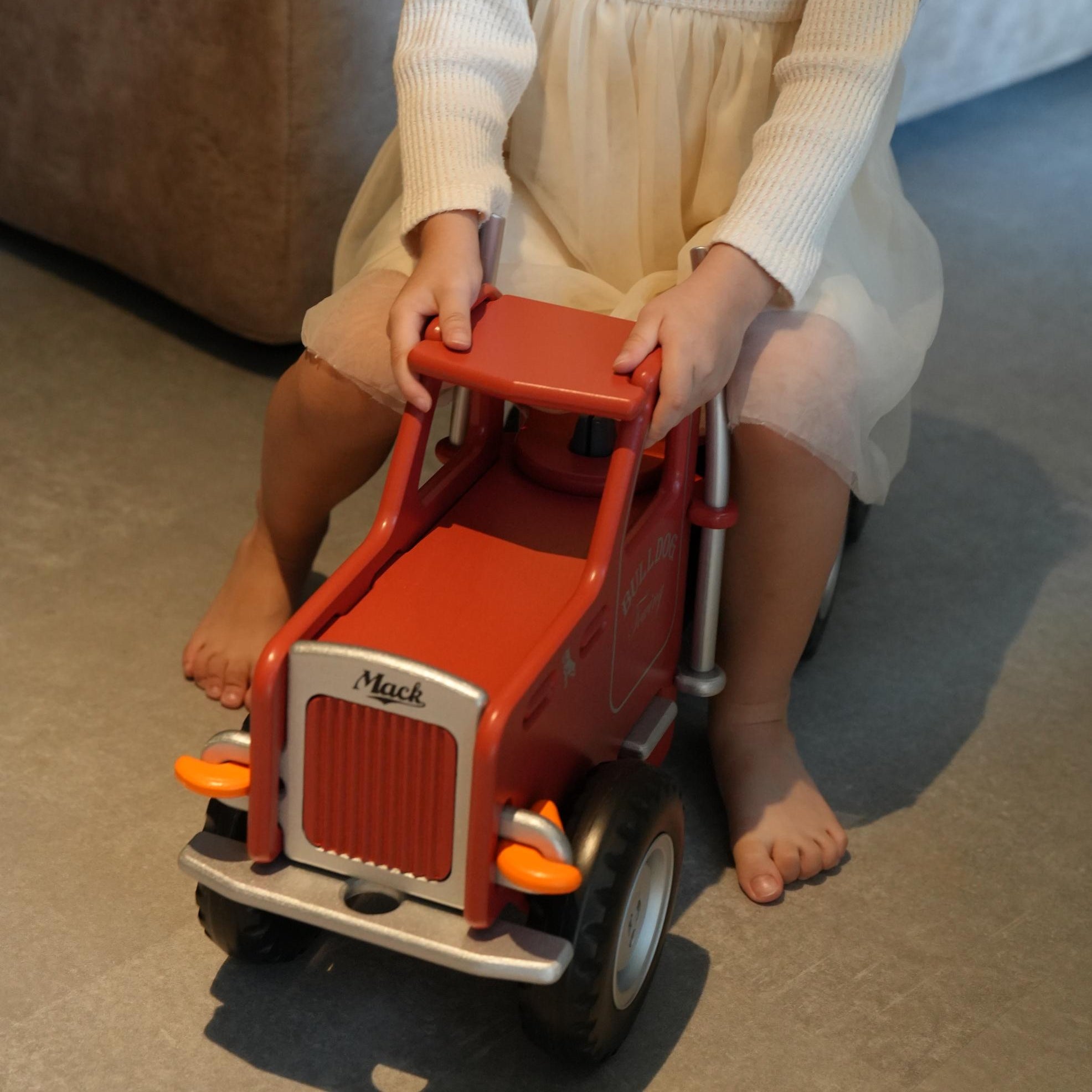 Mack Ride-On Truck Red