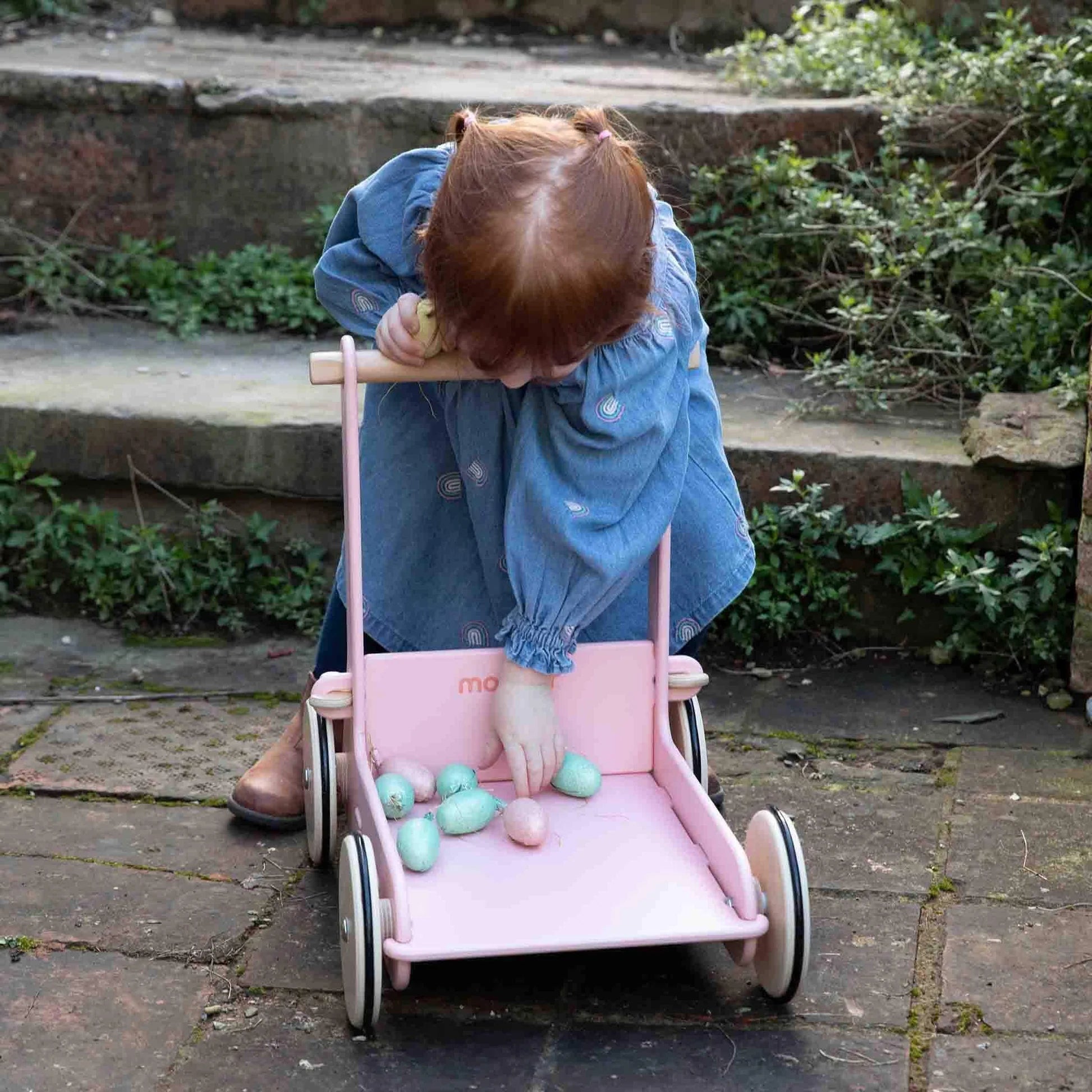 Baby Walker - Pastel Pink